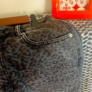 All Saints Skirts All Saints Animal Print Denim Mini Skirts Rare all-saints-skirts-all-saints-animal-print-denim-mini-skirts-rare